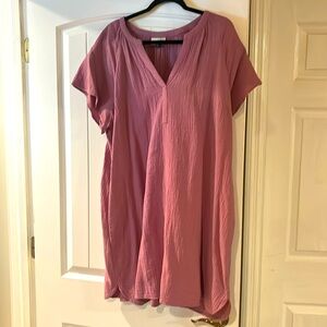 Mauve tunic dress!